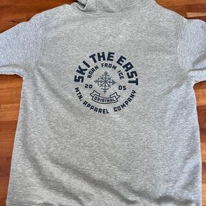 Ski The East Gray Hoodie